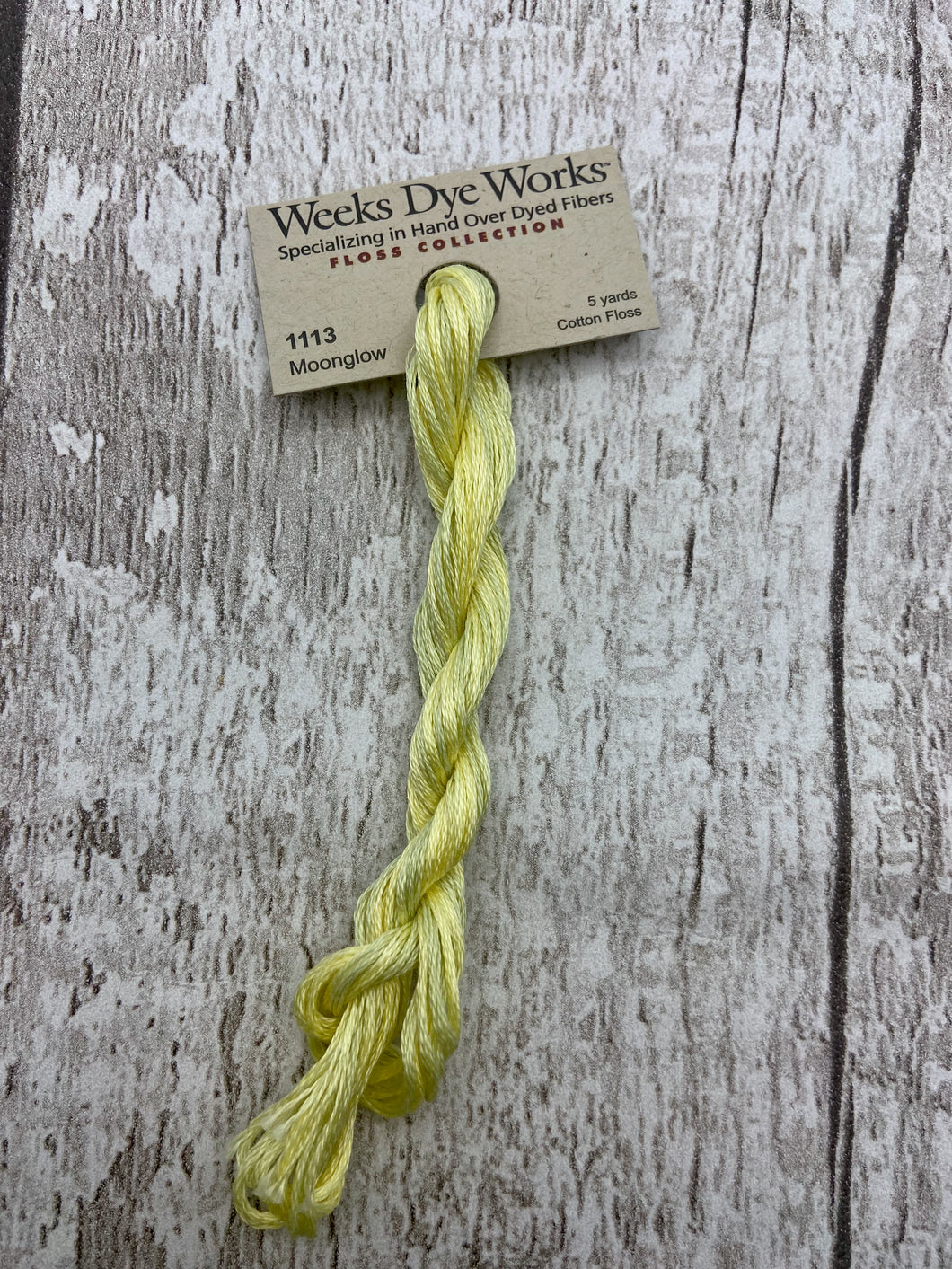 Moonglow (#1113) Weeks Dye Works 6-strand cotton floss
