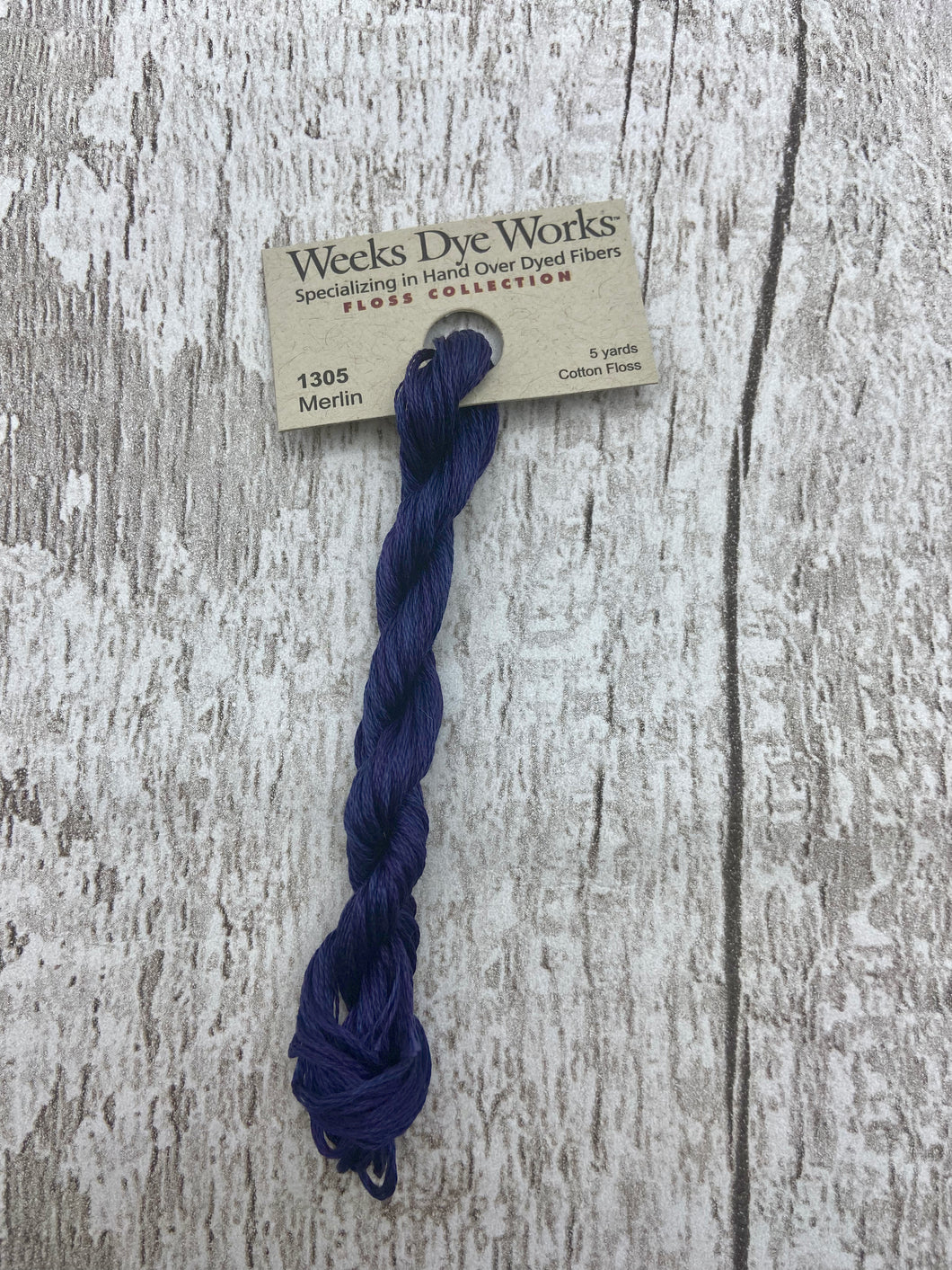 Merlin (#1305) Weeks Dye Works 6-strand cotton floss