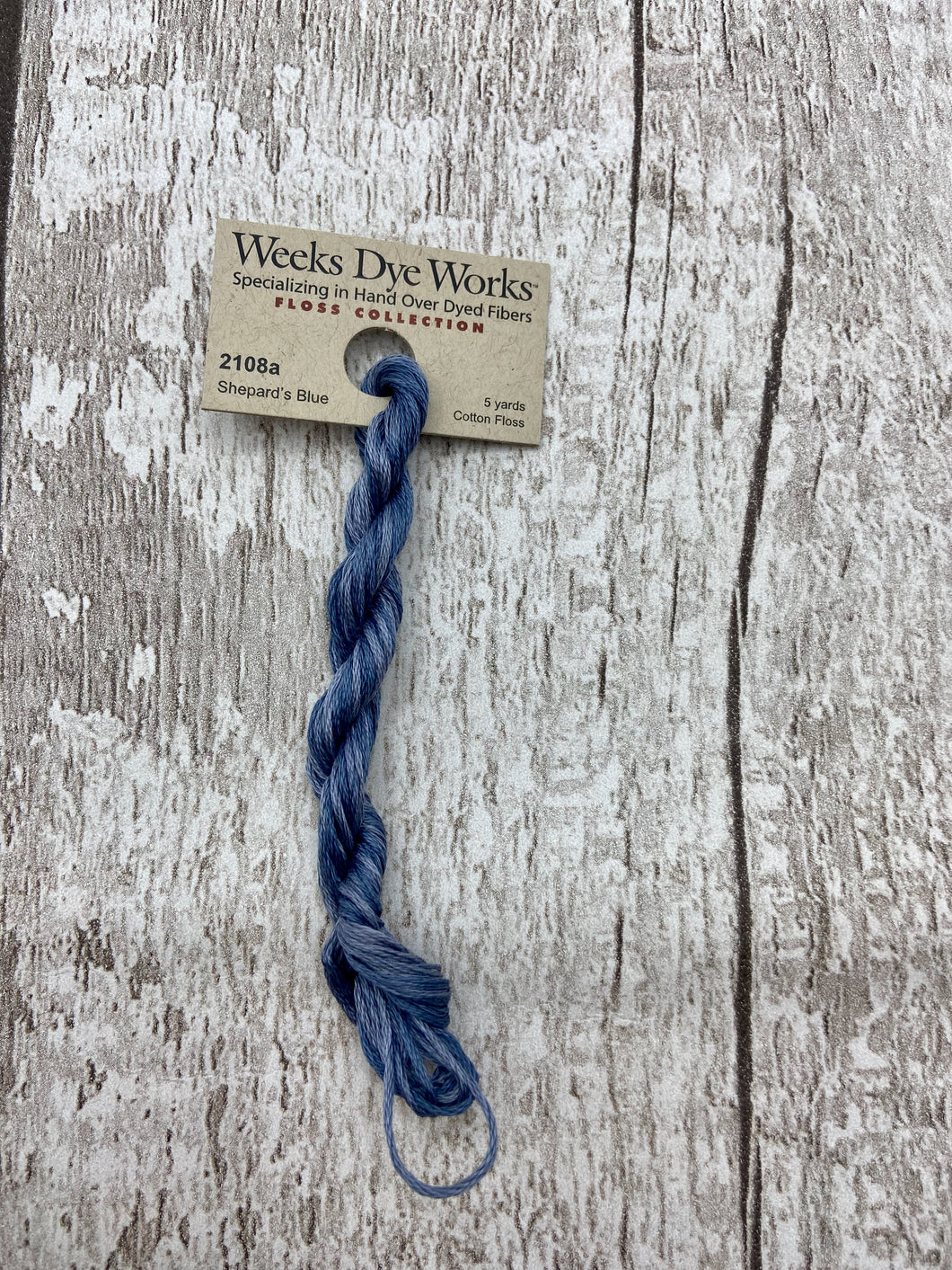 Shepard's Blue (#2108a) 6-strand cotton floss