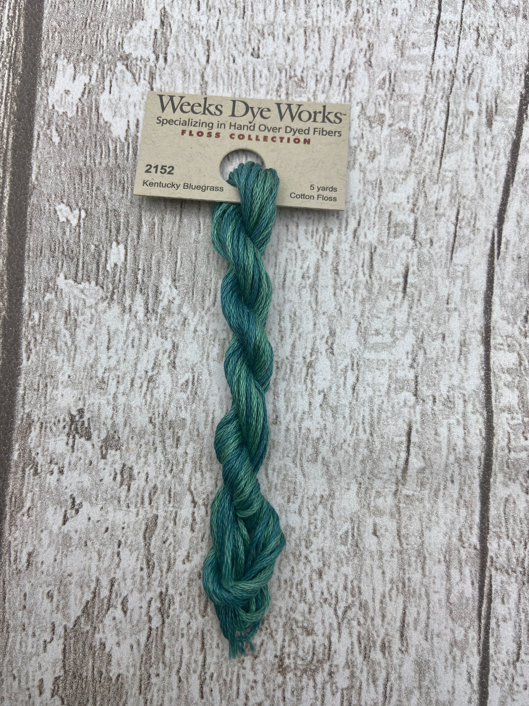 Kentucky Bluegrass (#2152) 6-strand cotton floss