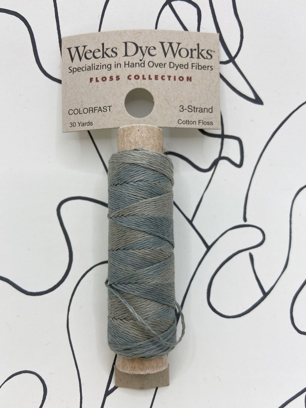 Dove (#1171) Weeks Dye Works 3-strand cotton floss
