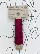 Load image into Gallery viewer, Garnet (#2264) Weeks Dye Works 3-strand cotton floss
