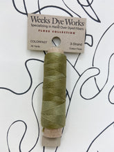 Load image into Gallery viewer, Putty (#1201) Weeks Dye Works 3-strand cotton floss
