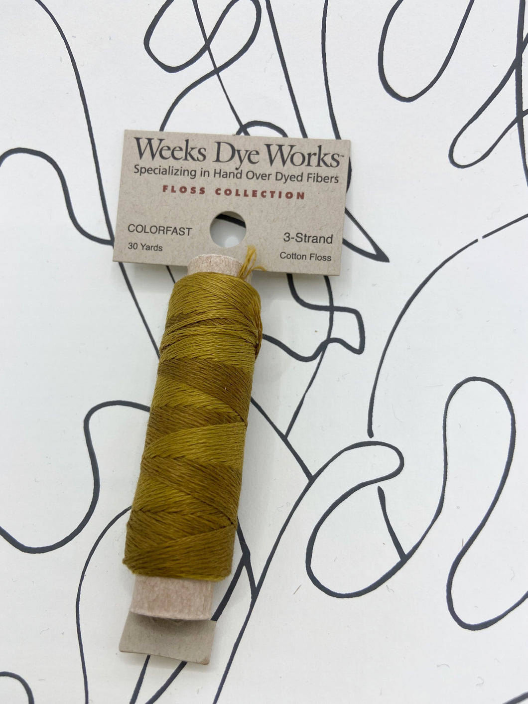 Schneckley (#1223) Weeks Dye Works 3-strand cotton floss