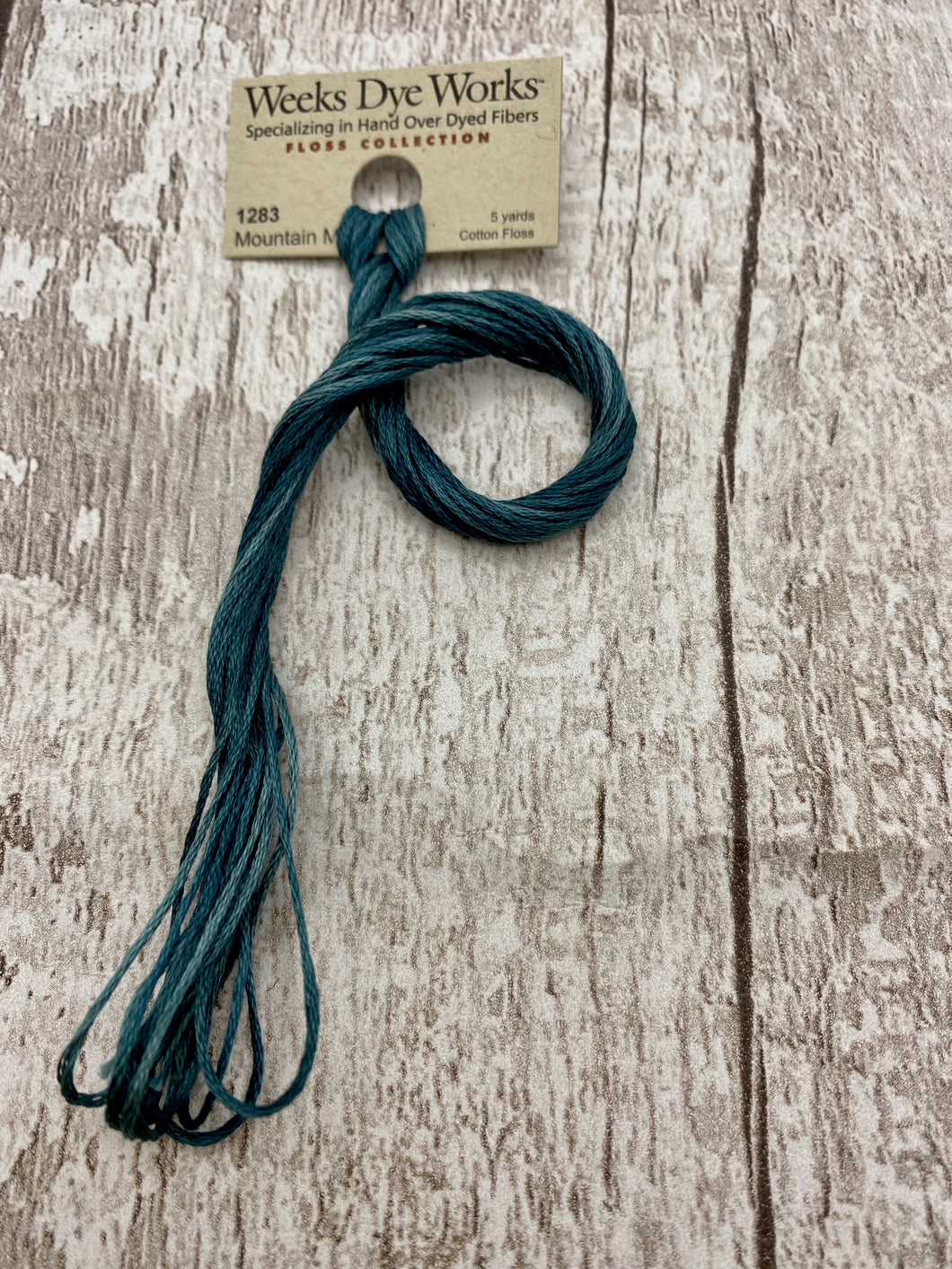 Mountain Mist (#1283) Weeks Dye Works, 6-strand cotton floss