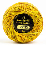 Load image into Gallery viewer, EZM 2205 MARIGOLD, Size 8 Perle Cotton by Alison Glass for Wonderfil
