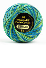 Load image into Gallery viewer, EZ2208 MERMAID, Size 8 Perle Cotton by Alison Glass for Wonderfil
