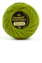 Load image into Gallery viewer, EZ 2120 OLIVE, Size 8 Perle Cotton by Alison Glass for Wonderfil
