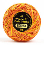 Load image into Gallery viewer, EZM 2204 TIGER, Size 8 Perle Cotton by Alison Glass for Wonderfil
